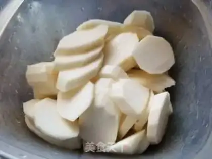 Make The fresh lilies step 4