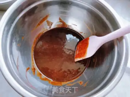 Make Cotton candy chocolate brownie step 2