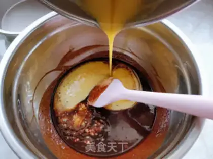 Make Cotton candy chocolate brownie step 4