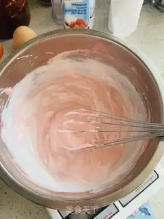 Make Strawberry cap cake step 3