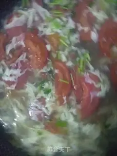 Make Tomato egg soup step 4