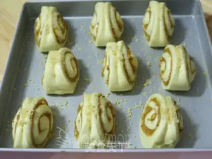 Make Peanut butter rolls step 12