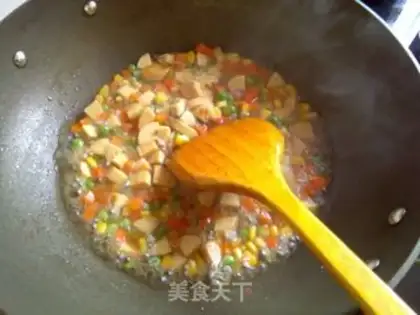 Make Peas corn step 4
