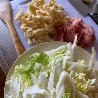 Make Soy sauce and tofu step 0