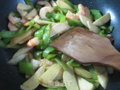 Make Shrimp pepper is fried step 9