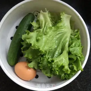 Make Egg cold plate step 0