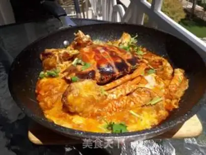 Make Singapore Chili Krabs step 8