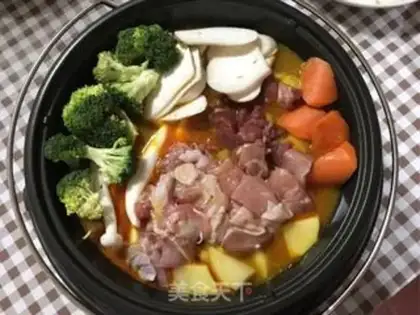 Make Curry hotpot step 5