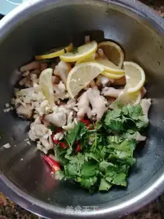 Make Sour lemon chicken claws step 6