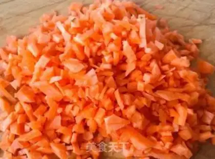 Make Carrot omelet step 2
