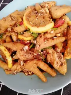 Make Sour lemon chicken claws step 8