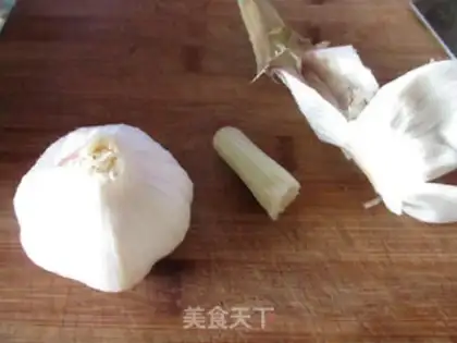 Make Sweet honey garlic step 1