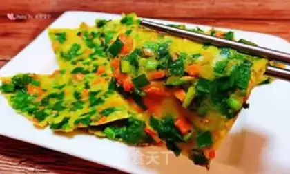 Make Carrot omelet step 11