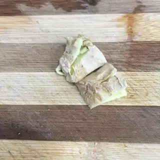 Make Puffy chicken step 1