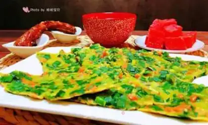Make Carrot omelet step 13