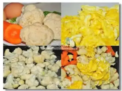 Make Scrambled eggs step 1