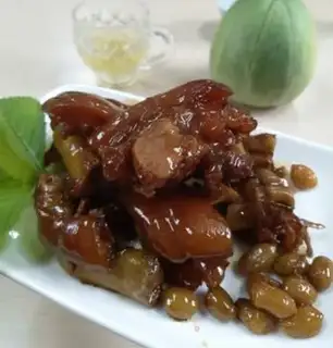 Make Soy pig hoof step 7