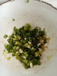 Make dumplings and onions step 0