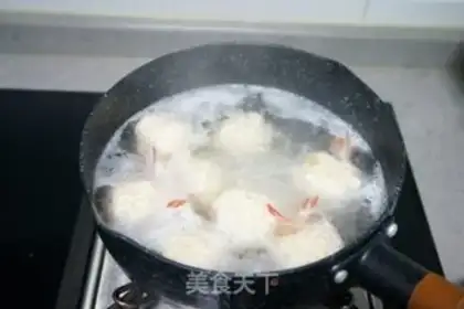 Make Tofu shrimp balls step 5