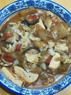 Make Tofu eggplant step 11