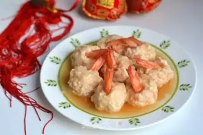 Make Tofu shrimp balls step 7