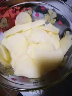 Make Ham sausage and potatoes step 1