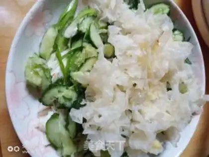 Make "Lucky Meals" with cucumbers step 4