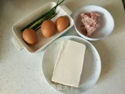 Make Meat and tofu step 0