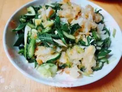 Make "Lucky Meals" with cucumbers step 5