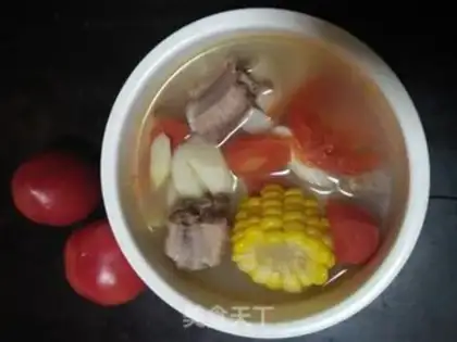 Make Tranquoise corn med soup step 7