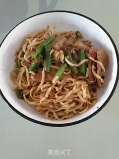 Make Five bouquets of bean noodles step 12