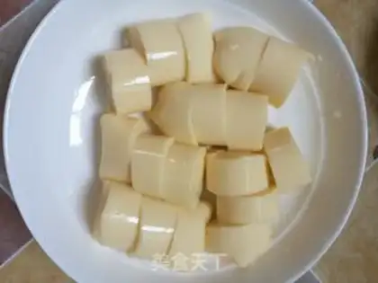 Make Japanese tofu step 1