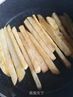 Make Child-friendly potato fries step 7