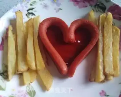 Make Child-friendly potato fries step 8