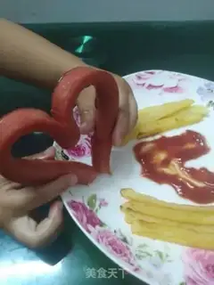 Make Child-friendly potato fries step 9