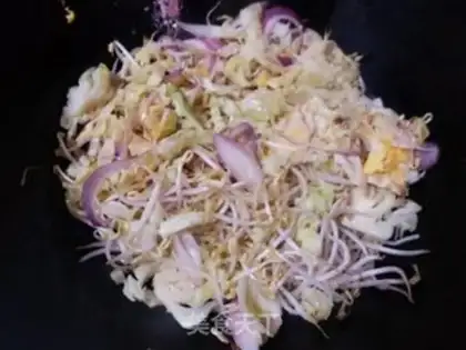 Make Fried skin step 5