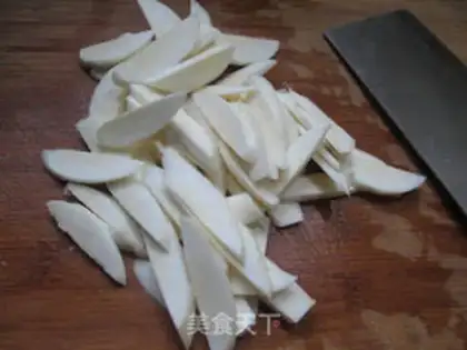 Make Seafood mushroom oil tofu white step 4