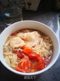 Make Tomato egg noodles step 6