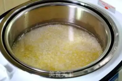 Make Gold potato rice step 1