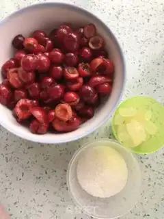 Make Cherry jam step 0
