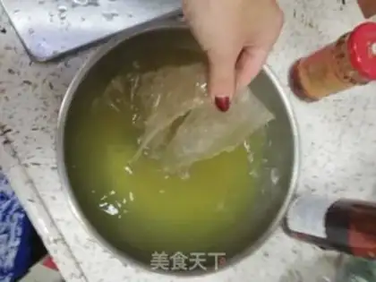 Make A spinach greenskin step 1