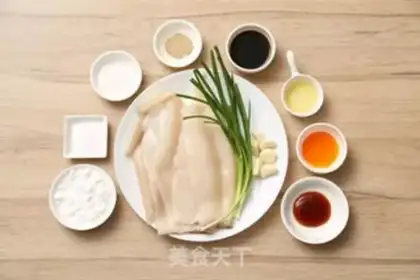 Make Garlic squid step 0