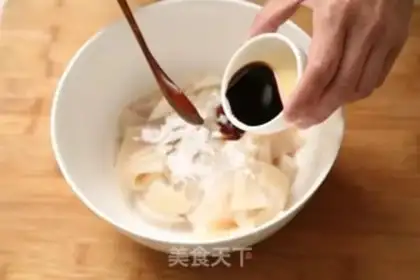 Make Garlic squid step 2