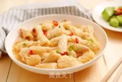 Make Garlic squid step 4