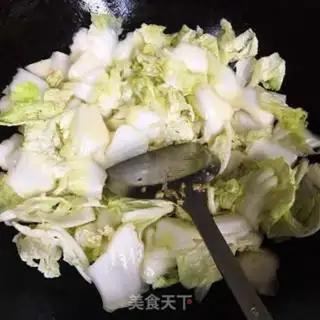 Make Tofu with meat and cabbage step 7