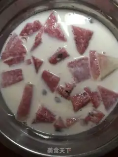 Make Watermelon pudding step 5