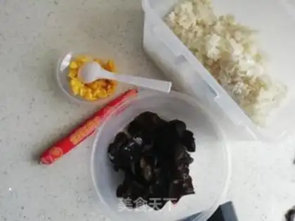 Make Time food and rice step 0