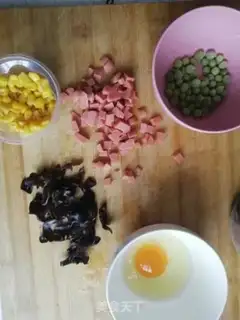 Make Time food and rice step 1