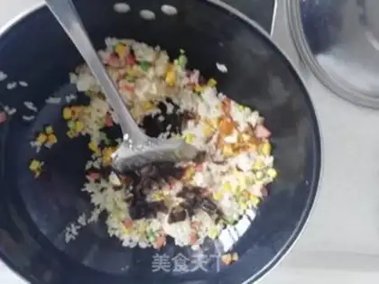 Make Time food and rice step 6