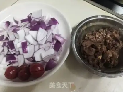 Make Beef onions step 0